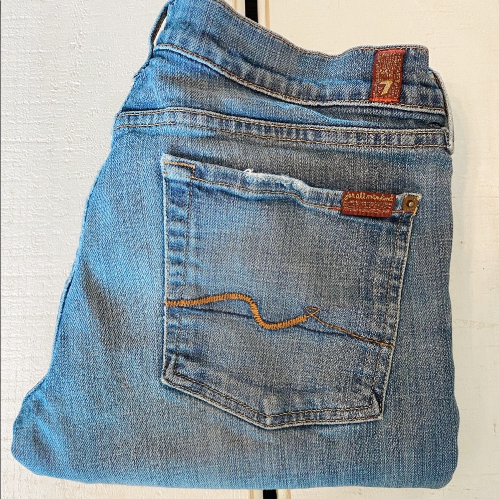 7 For All Mankind Boot Cut Jeans Women’s Size 31